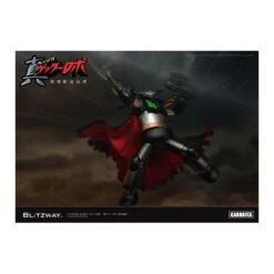 5PRO Studio Blitzway Carbotix Hybrid Carbon Action Figure Series CX-002B Getter Robot Armageddon Black Getter 32 5PRO Studio Blitzway Carbotix Hybrid Carbon Action Figure Series CX-002B Getter Robot Armageddon Black Getter -Negozio Funko 5pro studio blitzway carbotix hybrid carbon action figure series cx 002b shin getter robot the last day black getter 12