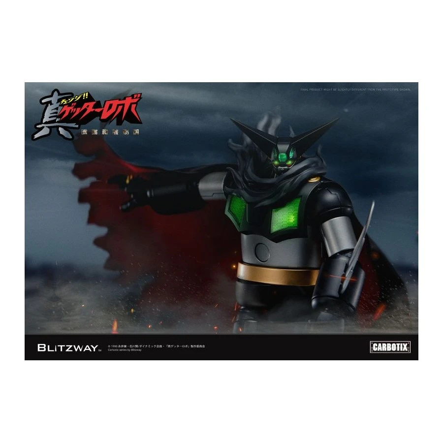 5PRO Studio Blitzway Carbotix Hybrid Carbon Action Figure Series CX-002B Getter Robot Armageddon Black Getter 14 5PRO Studio Blitzway Carbotix Hybrid Carbon Action Figure Series CX-002B Getter Robot Armageddon Black Getter - Image 14