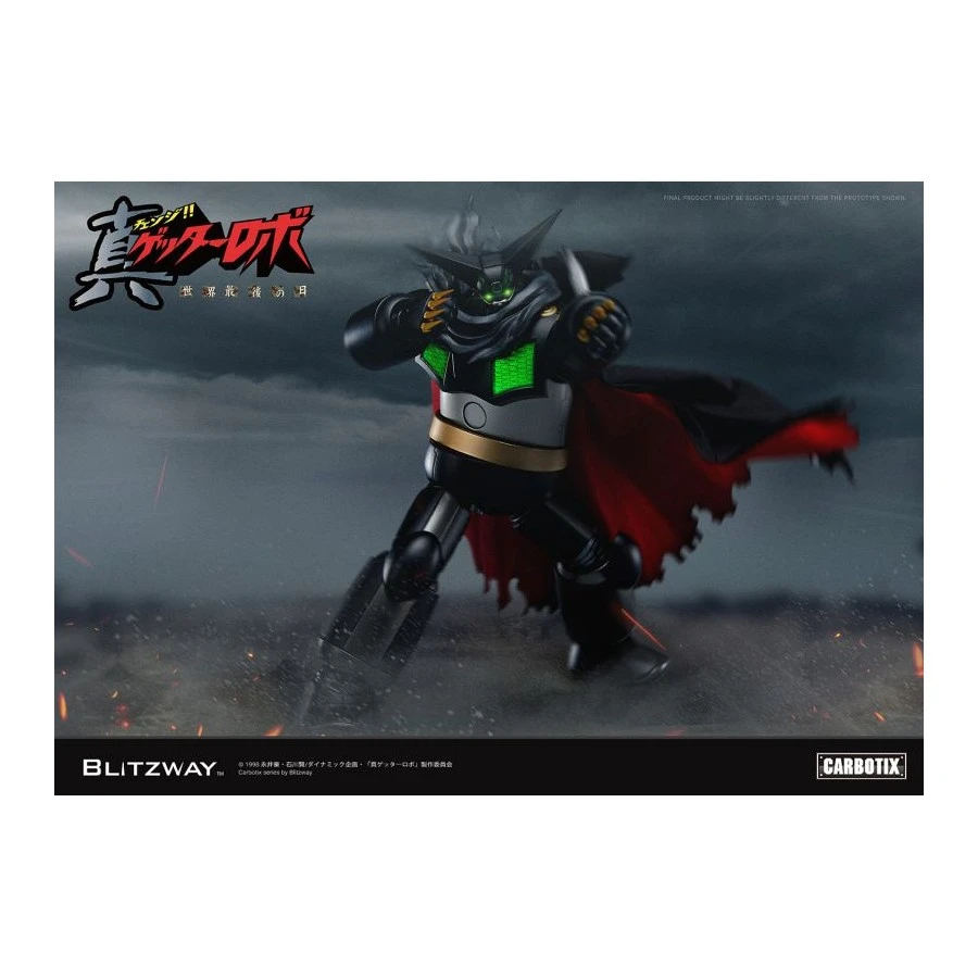 5PRO Studio Blitzway Carbotix Hybrid Carbon Action Figure Series CX-002B Getter Robot Armageddon Black Getter 15 5PRO Studio Blitzway Carbotix Hybrid Carbon Action Figure Series CX-002B Getter Robot Armageddon Black Getter - Image 15
