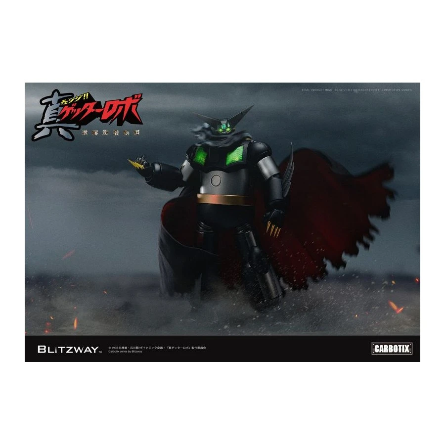 5PRO Studio Blitzway Carbotix Hybrid Carbon Action Figure Series CX-002B Getter Robot Armageddon Black Getter 16 5PRO Studio Blitzway Carbotix Hybrid Carbon Action Figure Series CX-002B Getter Robot Armageddon Black Getter - Image 16