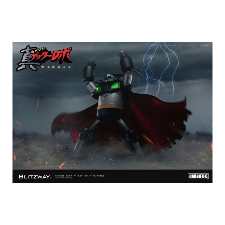 5PRO Studio Blitzway Carbotix Hybrid Carbon Action Figure Series CX-002B Getter Robot Armageddon Black Getter 17 5PRO Studio Blitzway Carbotix Hybrid Carbon Action Figure Series CX-002B Getter Robot Armageddon Black Getter - Image 17