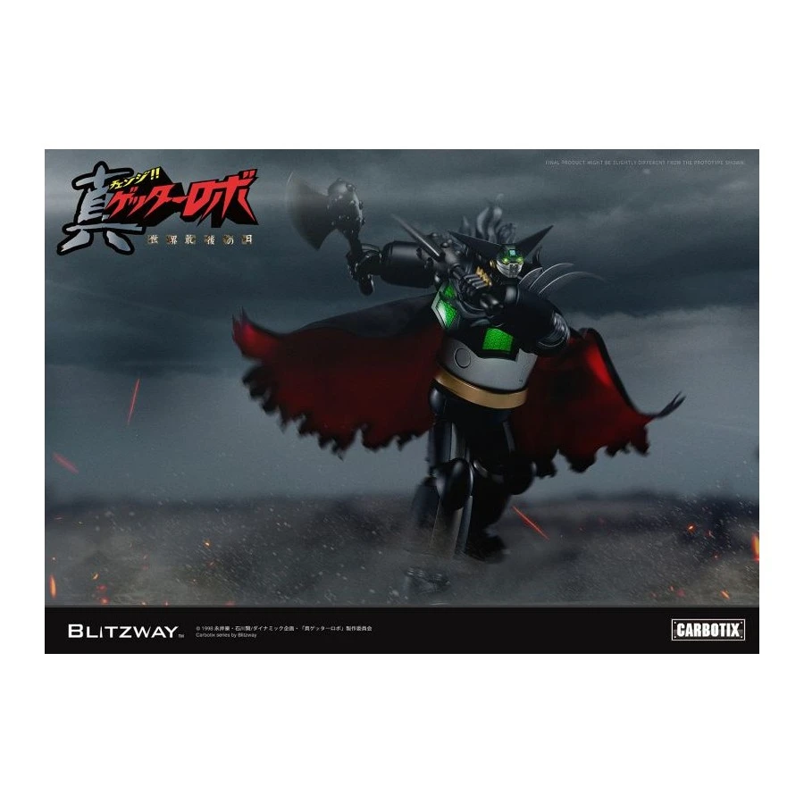 5PRO Studio Blitzway Carbotix Hybrid Carbon Action Figure Series CX-002B Getter Robot Armageddon Black Getter 18 5PRO Studio Blitzway Carbotix Hybrid Carbon Action Figure Series CX-002B Getter Robot Armageddon Black Getter - Image 18