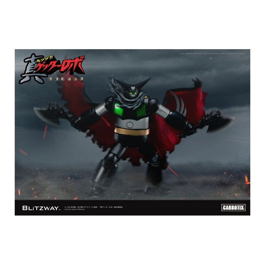 5PRO Studio Blitzway Carbotix Hybrid Carbon Action Figure Series CX-002B Getter Robot Armageddon Black Getter 19 5PRO Studio Blitzway Carbotix Hybrid Carbon Action Figure Series CX-002B Getter Robot Armageddon Black Getter - Image 19