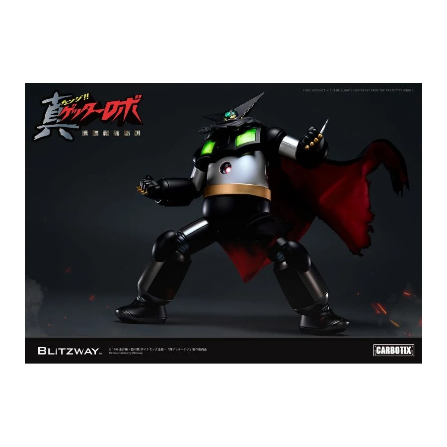 5PRO Studio Blitzway Carbotix Hybrid Carbon Action Figure Series CX-002B Getter Robot Armageddon Black Getter 7 5PRO Studio Blitzway Carbotix Hybrid Carbon Action Figure Series CX-002B Getter Robot Armageddon Black Getter - Image 7