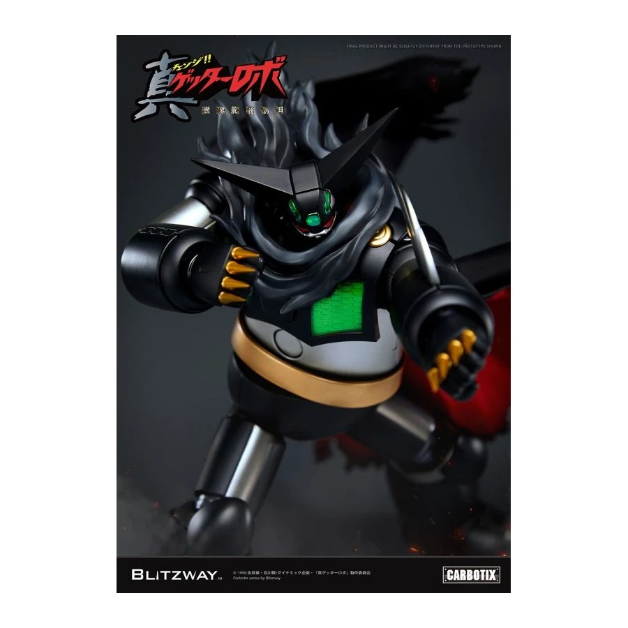 5PRO Studio Blitzway Carbotix Hybrid Carbon Action Figure Series CX-002B Getter Robot Armageddon Black Getter 9 5PRO Studio Blitzway Carbotix Hybrid Carbon Action Figure Series CX-002B Getter Robot Armageddon Black Getter - Image 9