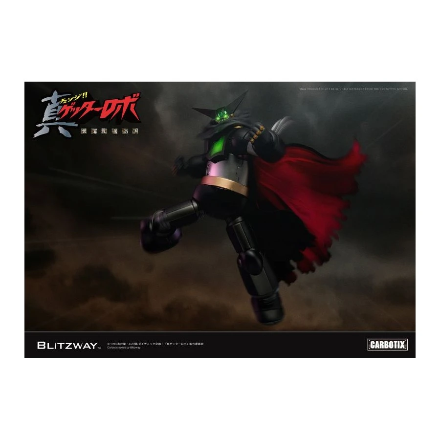 5PRO Studio Blitzway Carbotix Hybrid Carbon Action Figure Series CX-002B Getter Robot Armageddon Black Getter 10 5PRO Studio Blitzway Carbotix Hybrid Carbon Action Figure Series CX-002B Getter Robot Armageddon Black Getter - Image 10