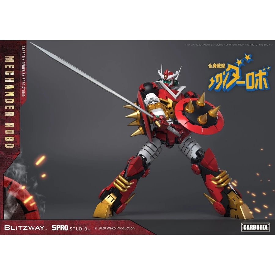 5PRO Studio Blitzway Carbotix Hybrid Carbon Action Figure Series CX-003 Mechander Robot 15 5PRO Studio Blitzway Carbotix Hybrid Carbon Action Figure Series CX-003 Mechander Robot - Image 15