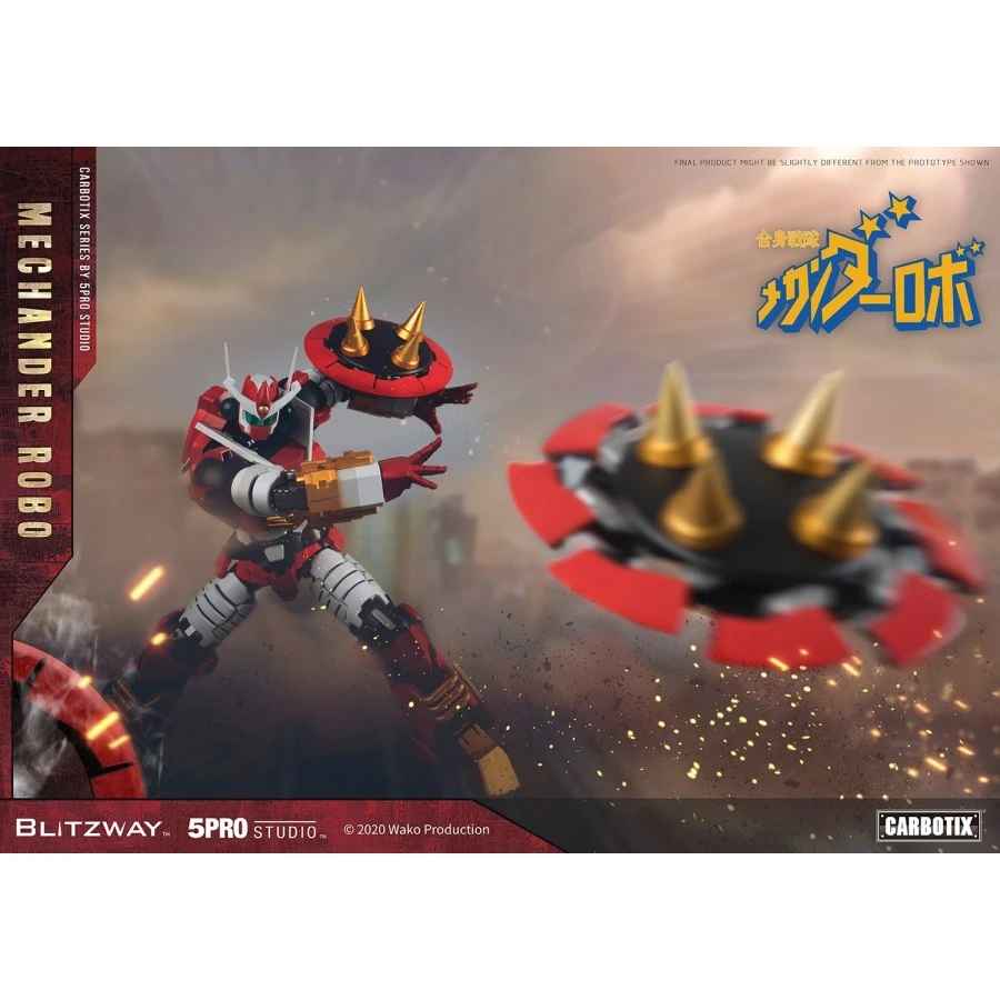 5PRO Studio Blitzway Carbotix Hybrid Carbon Action Figure Series CX-003 Mechander Robot 19 5PRO Studio Blitzway Carbotix Hybrid Carbon Action Figure Series CX-003 Mechander Robot - Image 19