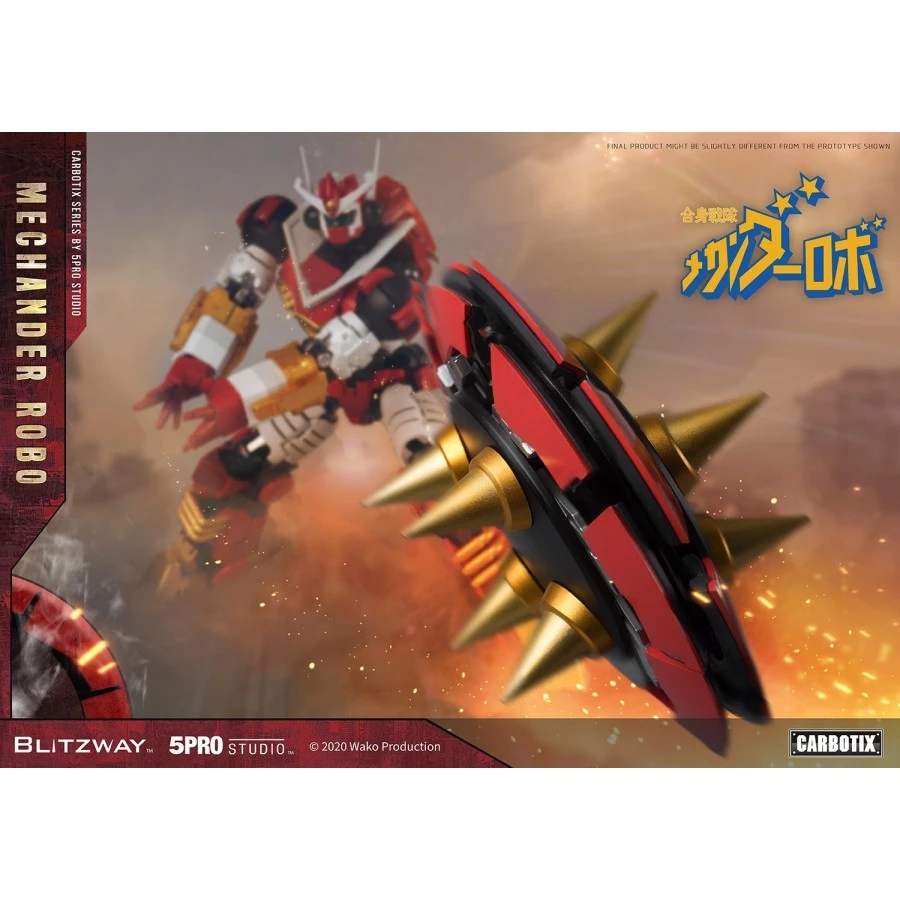 5PRO Studio Blitzway Carbotix Hybrid Carbon Action Figure Series CX-003 Mechander Robot 20 5PRO Studio Blitzway Carbotix Hybrid Carbon Action Figure Series CX-003 Mechander Robot - Image 20
