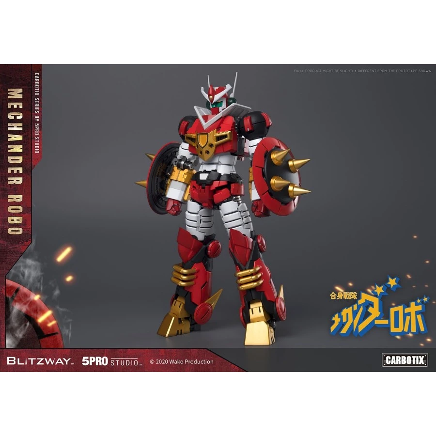 5PRO Studio Blitzway Carbotix Hybrid Carbon Action Figure Series CX-003 Mechander Robot 3 5PRO Studio Blitzway Carbotix Hybrid Carbon Action Figure Series CX-003 Mechander Robot - Image 3