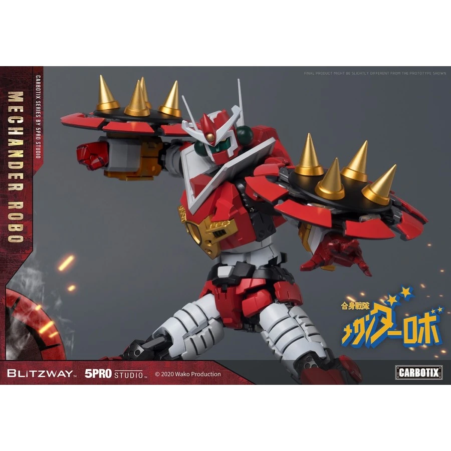 5PRO Studio Blitzway Carbotix Hybrid Carbon Action Figure Series CX-003 Mechander Robot 9 5PRO Studio Blitzway Carbotix Hybrid Carbon Action Figure Series CX-003 Mechander Robot - Image 9