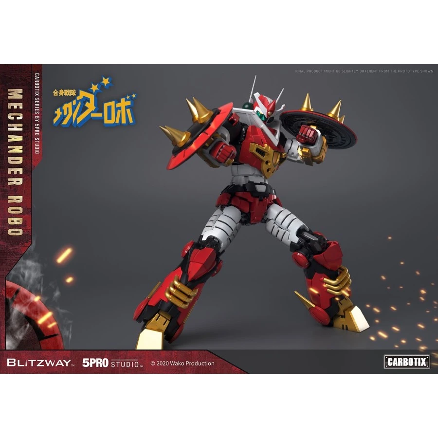 5PRO Studio Blitzway Carbotix Hybrid Carbon Action Figure Series CX-003 Mechander Robot 10 5PRO Studio Blitzway Carbotix Hybrid Carbon Action Figure Series CX-003 Mechander Robot - Image 10