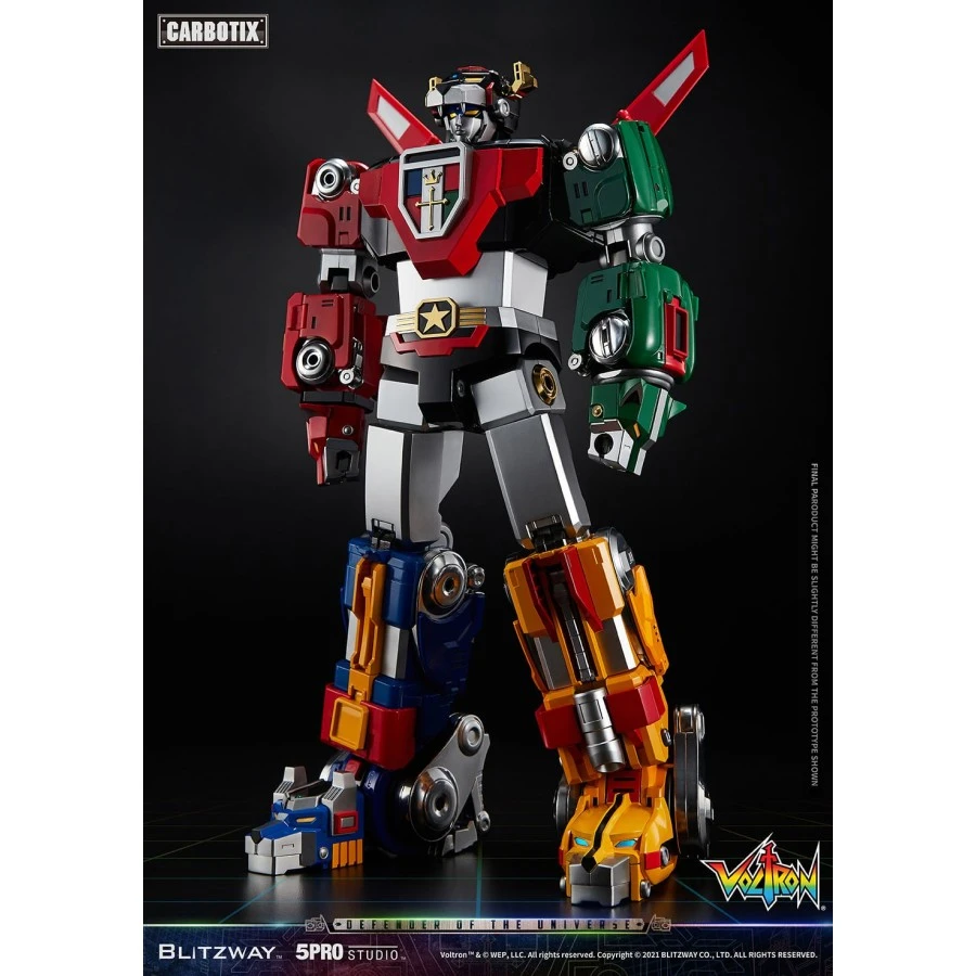5PRO Studio Blitzway Carbotix Hybrid Carbon Action Figure Series CX-004 Defender Of The Universe Voltron Blitzway 2 5PRO Studio Blitzway Carbotix Hybrid Carbon Action Figure Series CX-004 Defender Of The Universe Voltron Blitzway - Image 2