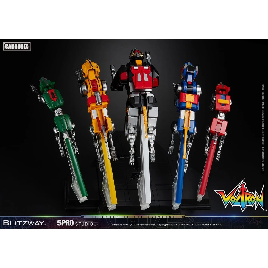 5PRO Studio Blitzway Carbotix Hybrid Carbon Action Figure Series CX-004 Defender Of The Universe Voltron Blitzway 18 5PRO Studio Blitzway Carbotix Hybrid Carbon Action Figure Series CX-004 Defender Of The Universe Voltron Blitzway - Image 18
