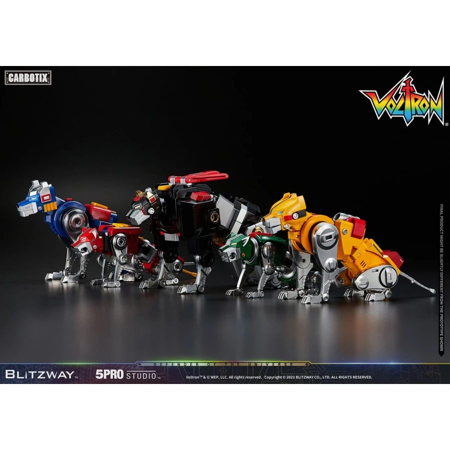 5PRO Studio Blitzway Carbotix Hybrid Carbon Action Figure Series CX-004 Defender Of The Universe Voltron Blitzway 20 5PRO Studio Blitzway Carbotix Hybrid Carbon Action Figure Series CX-004 Defender Of The Universe Voltron Blitzway - Image 20