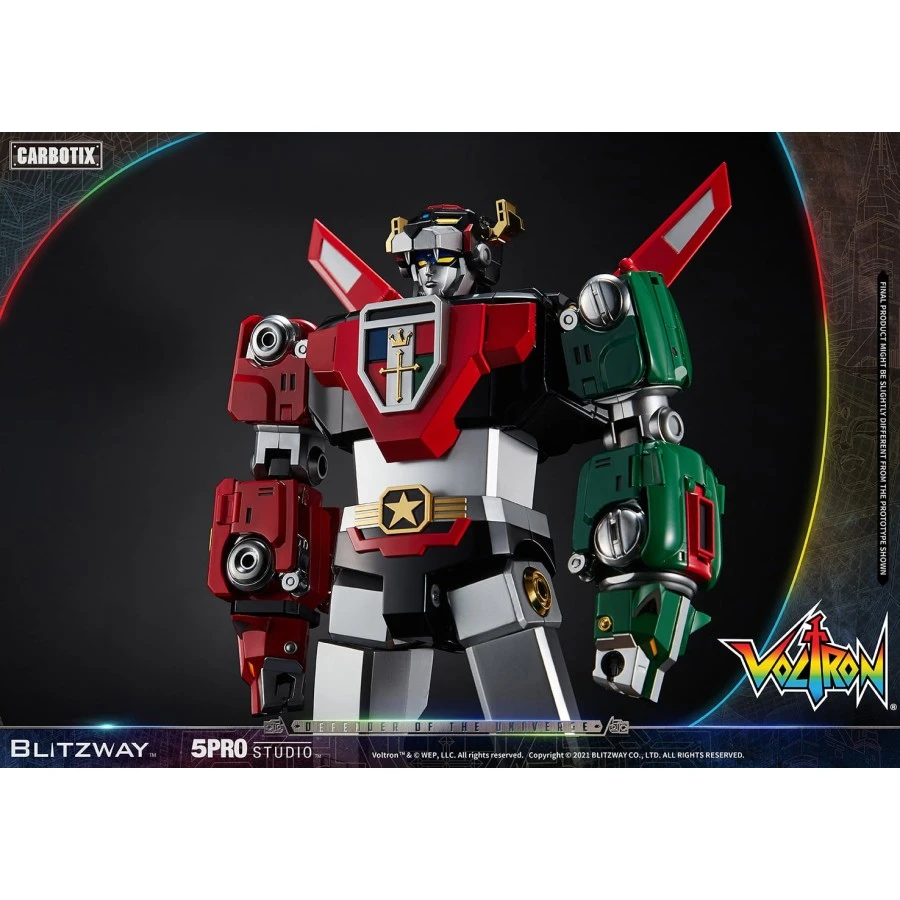 5PRO Studio Blitzway Carbotix Hybrid Carbon Action Figure Series CX-004 Defender Of The Universe Voltron Blitzway 6 5PRO Studio Blitzway Carbotix Hybrid Carbon Action Figure Series CX-004 Defender Of The Universe Voltron Blitzway - Image 6