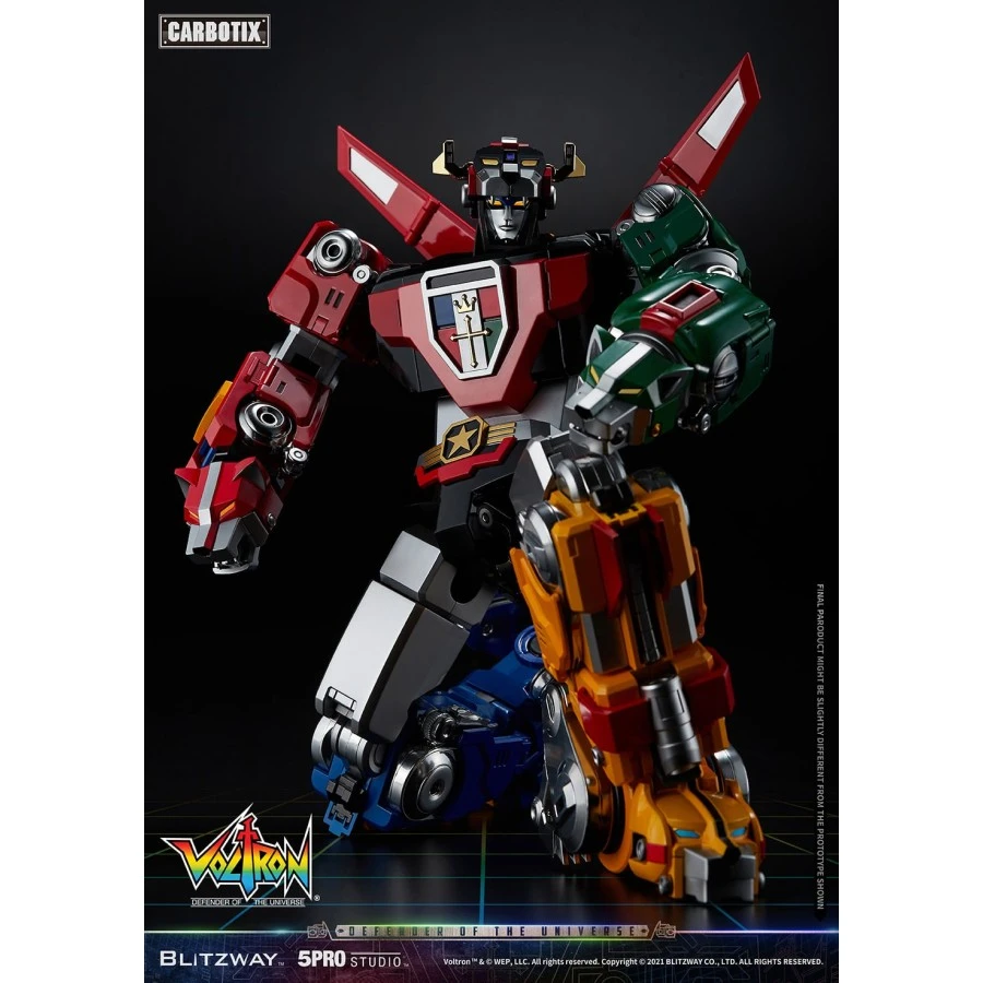 5PRO Studio Blitzway Carbotix Hybrid Carbon Action Figure Series CX-004 Defender Of The Universe Voltron Blitzway 7 5PRO Studio Blitzway Carbotix Hybrid Carbon Action Figure Series CX-004 Defender Of The Universe Voltron Blitzway - Image 7