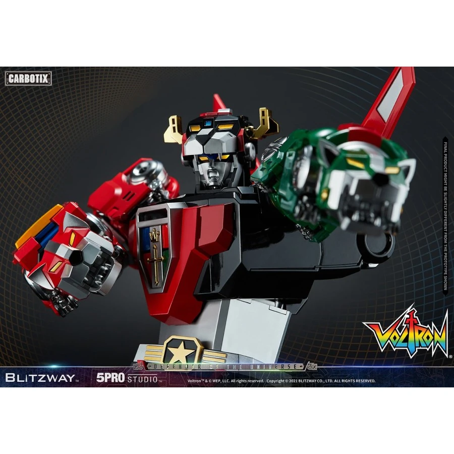 5PRO Studio Blitzway Carbotix Hybrid Carbon Action Figure Series CX-004 Defender Of The Universe Voltron Blitzway 8 5PRO Studio Blitzway Carbotix Hybrid Carbon Action Figure Series CX-004 Defender Of The Universe Voltron Blitzway - Image 8