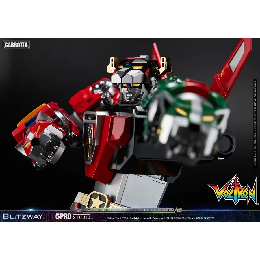 5PRO Studio Blitzway Carbotix Hybrid Carbon Action Figure Series CX-004 Defender Of The Universe Voltron Blitzway 9 5PRO Studio Blitzway Carbotix Hybrid Carbon Action Figure Series CX-004 Defender Of The Universe Voltron Blitzway - Image 9