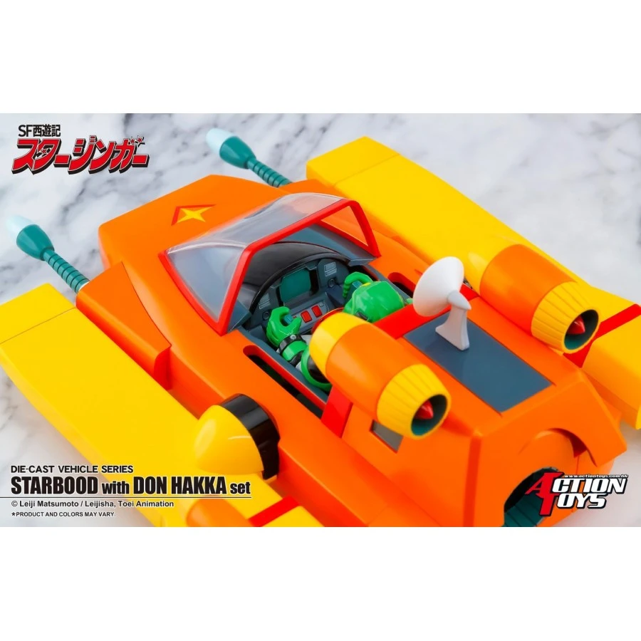 Action Toys Die-Cast Vehicle Series Sci-Fi West Saga Starzinger Starbood With Don Hakka Set 5 Action Toys Die-Cast Vehicle Series Sci-Fi West Saga Starzinger Starbood With Don Hakka Set - Image 5