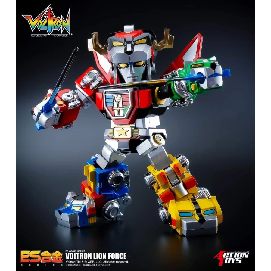Action Toys ES Gokin Defender Of The Universe Voltron 2 Action Toys ES Gokin Defender Of The Universe Voltron - Image 2