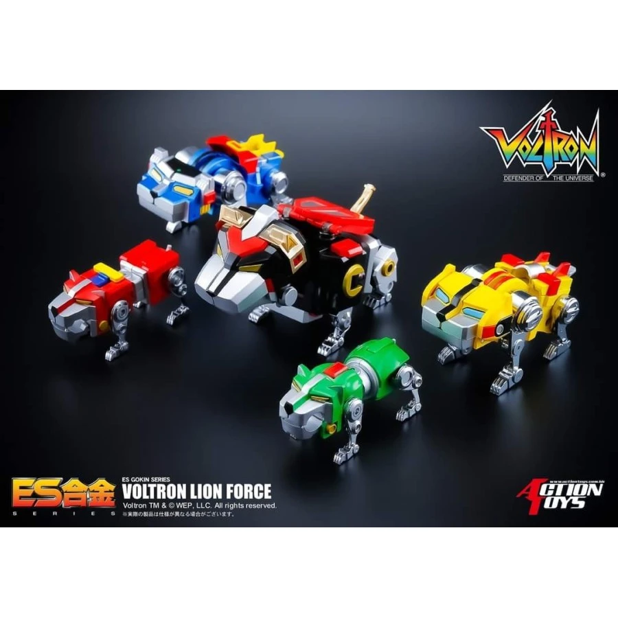 Action Toys ES Gokin Defender Of The Universe Voltron 7 Action Toys ES Gokin Defender Of The Universe Voltron - Image 7