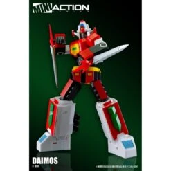 Action Toys Super Robot Mini Action Series MA-03 General Daimos 6 Action Toys Super Robot Mini Action Series MA-03 General Daimos -Negozio Funko action toys super robot mini action series general daimos 2