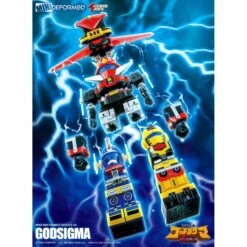 Action Toys Super Robot Mini Deformed Series MD-05 God Sigma -Negozio Funko action toys super robot mini deformed series md 05 god sigma 2