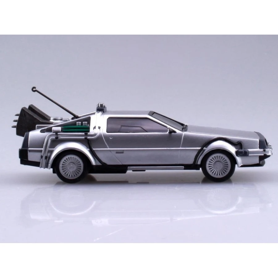 Aoshima Movie Mecha Series 11 Back To The Future DeLorean 1/43 Scale Model Kit 3 Aoshima Movie Mecha Series 11 Back To The Future DeLorean 1/43 Scale Model Kit - Image 3