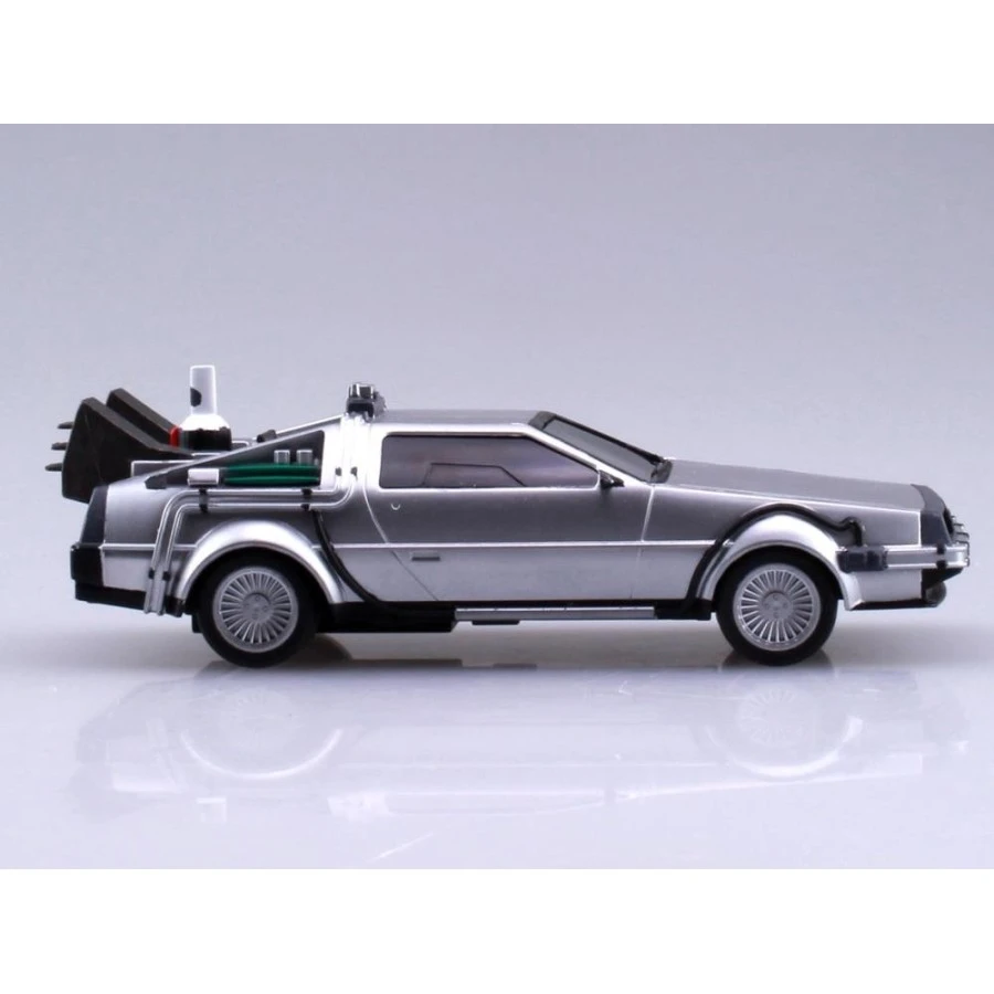 Aoshima Movie Mecha Series 12 Back To The Future II DeLorean 1/43 Scale Model Kit 3 Aoshima Movie Mecha Series 12 Back To The Future II DeLorean 1/43 Scale Model Kit - Image 3