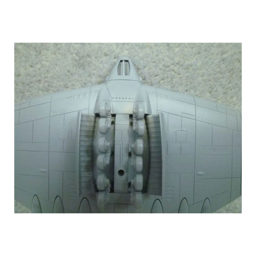 Aoshima Plamo Future Boy Conan Flying Fortress Gigant 1/700 Scale Model Kit 9 Aoshima Plamo Future Boy Conan Flying Fortress Gigant 1/700 Scale Model Kit - Image 9