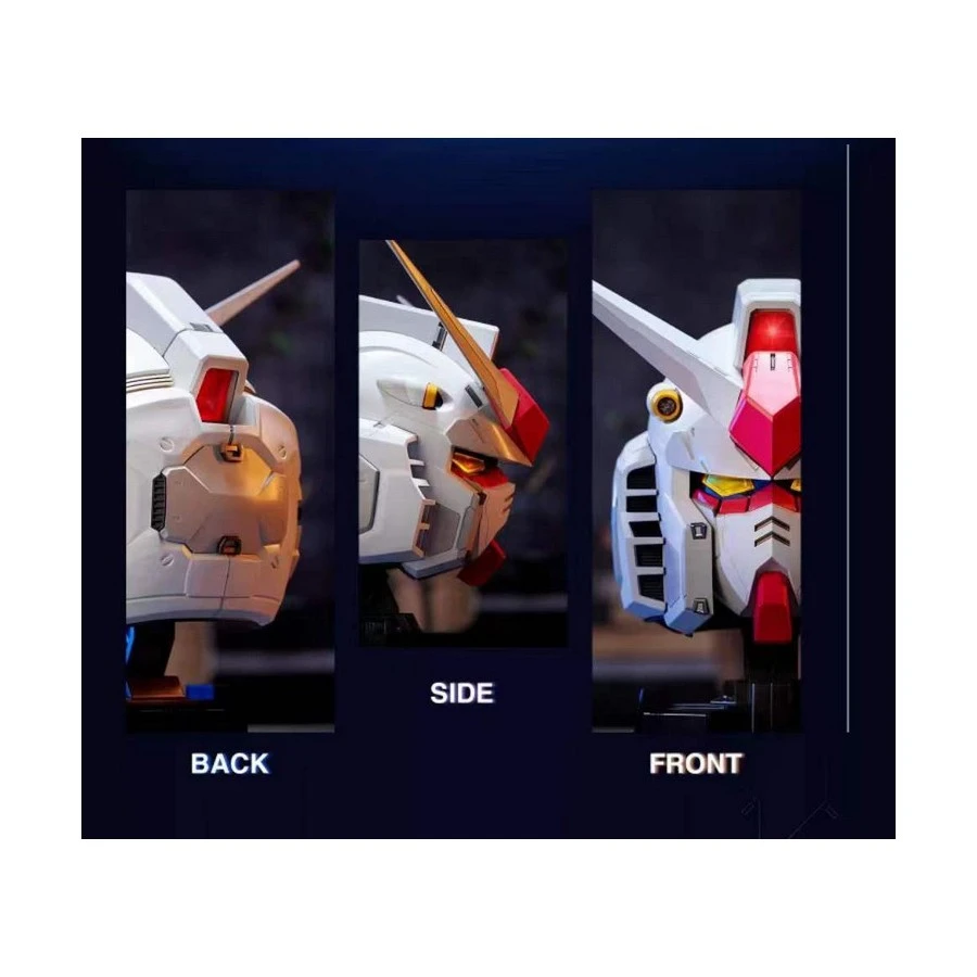 Bandai BN Head Collection Vol.1 Mobile Suit Gundam RX-78-2 Gundam Head Sculpt 2 Bandai BN Head Collection Vol.1 Mobile Suit Gundam RX-78-2 Gundam Head Sculpt - Image 2
