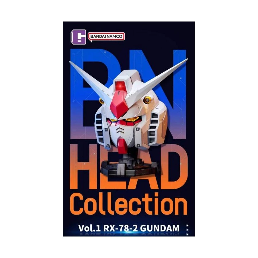 Bandai BN Head Collection Vol.1 Mobile Suit Gundam RX-78-2 Gundam Head Sculpt 1 Bandai BN Head Collection Vol.1 Mobile Suit Gundam RX-78-2 Gundam Head Sculpt