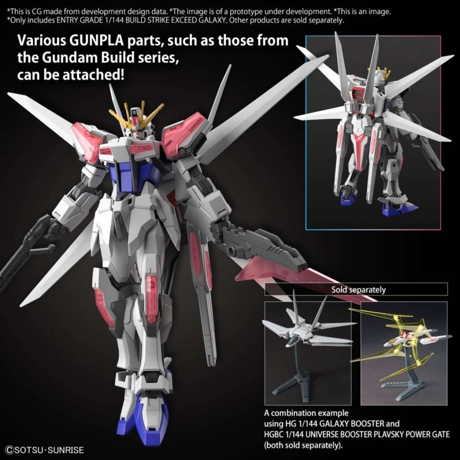 Bandai Entry Grade Mobile Suit Gundam Build Strike Exceed Galaxy 4 Bandai Entry Grade Mobile Suit Gundam Build Strike Exceed Galaxy - Image 4