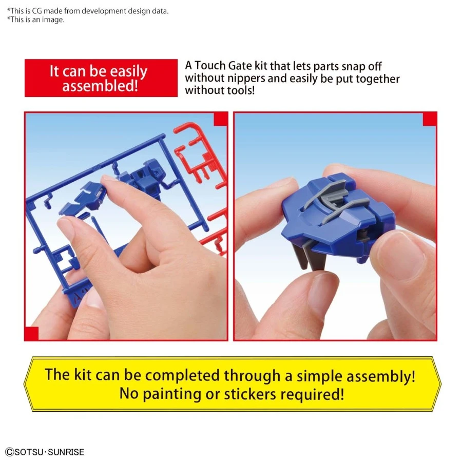 Bandai Entry Grade Mobile Suit Gundam GAT-X105 Strike Gundam 6 Bandai Entry Grade Mobile Suit Gundam GAT-X105 Strike Gundam - Image 6