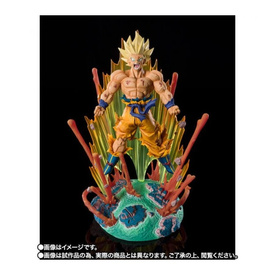 Bandai Figuarts Zero Dragon Ball Z Son Goku Super Saiyan "Are You Talking About Krilin?!!!" 2 Bandai Figuarts Zero Dragon Ball Z Son Goku Super Saiyan "Are You Talking About Krilin?!!!" - Image 2