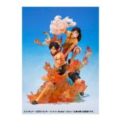 Bandai Figuarts Zero One Piece Monkey D. Luffy Brother's Bond -Negozio Funko bandai figuarts zero one piece monkey d luffy brother s bond 3