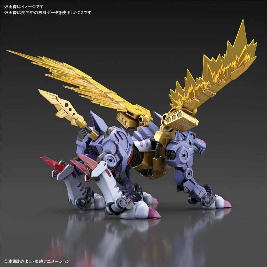 Bandai Figure-Rise Digimon Metal Garurumon Amplified 3 Bandai Figure-Rise Digimon Metal Garurumon Amplified - Image 3