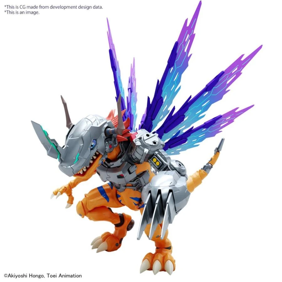 Bandai Figure-Rise Digimon MetalGreymon Vaccine Species Amplified 2 Bandai Figure-Rise Digimon MetalGreymon Vaccine Species Amplified - Image 2