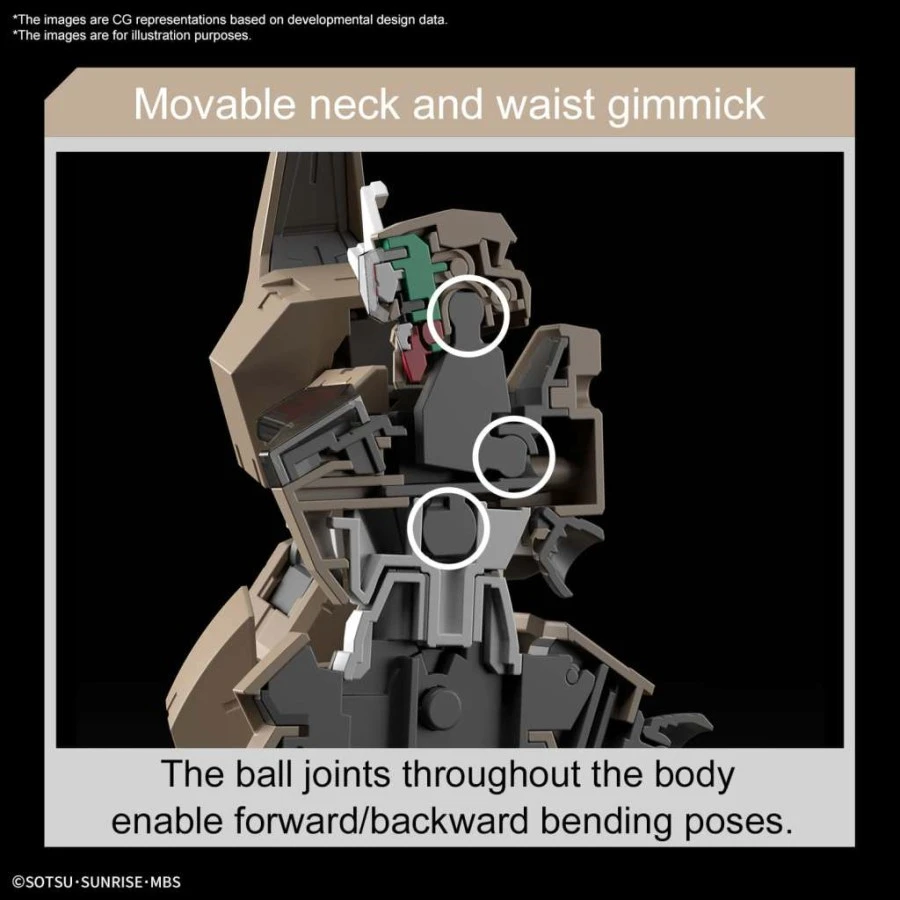 Bandai High Grade HG 1/144 Mobile Suit Gundam EDM-GA-02 Gundam Lfrith Thorn 5 Bandai High Grade HG 1/144 Mobile Suit Gundam EDM-GA-02 Gundam Lfrith Thorn - Image 5