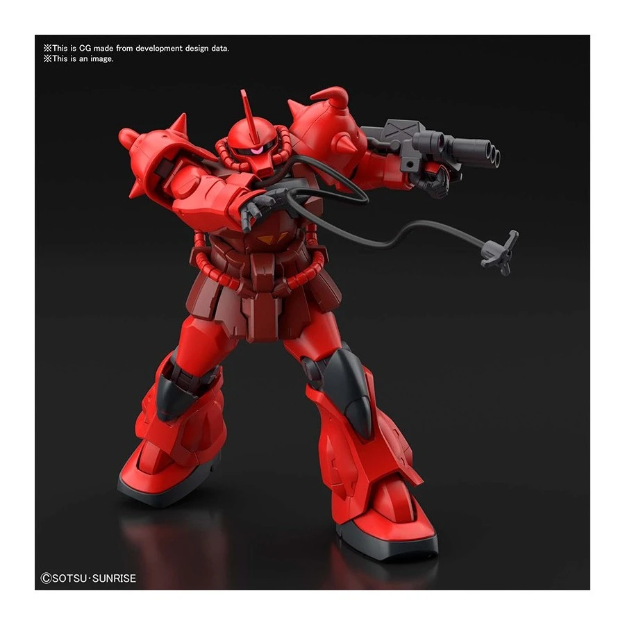 Bandai High Grade HGGB 1/144 Mobile Suit Gundam Gouf Crimson Custom 5 Bandai High Grade HGGB 1/144 Mobile Suit Gundam Gouf Crimson Custom - Image 5