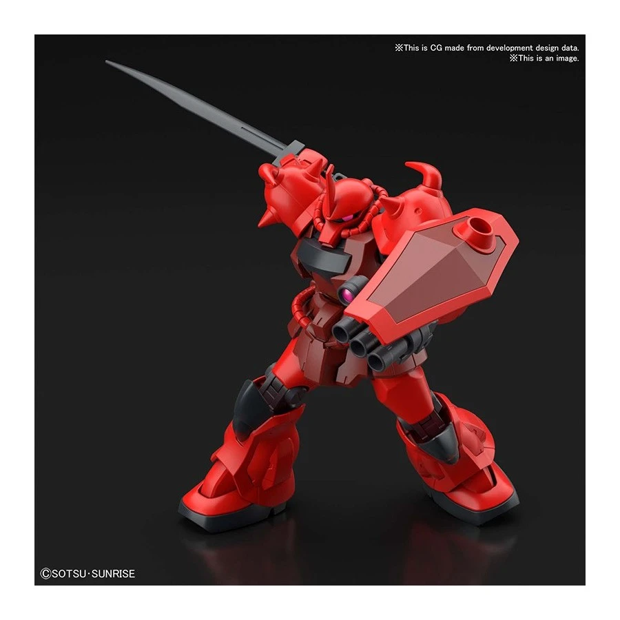 Bandai High Grade HGGB 1/144 Mobile Suit Gundam Gouf Crimson Custom 6 Bandai High Grade HGGB 1/144 Mobile Suit Gundam Gouf Crimson Custom - Image 6