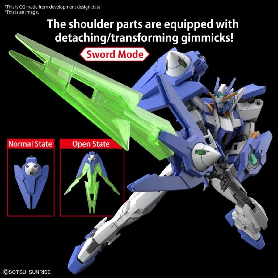 Bandai High Grade HGGBM 1/144 Mobile Suit Gundam 00 Diver Arc 4 Bandai High Grade HGGBM 1/144 Mobile Suit Gundam 00 Diver Arc - Image 4