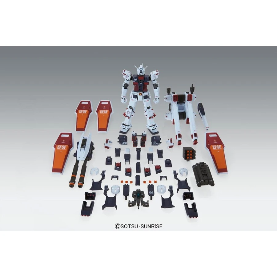 Bandai Master Grade MG 1/100 Mobile Suit Gundam FA-78 Full Armor Gundam Thunderbolt Version Ver.Ka 9 Bandai Master Grade MG 1/100 Mobile Suit Gundam FA-78 Full Armor Gundam Thunderbolt Version Ver.Ka - Image 9