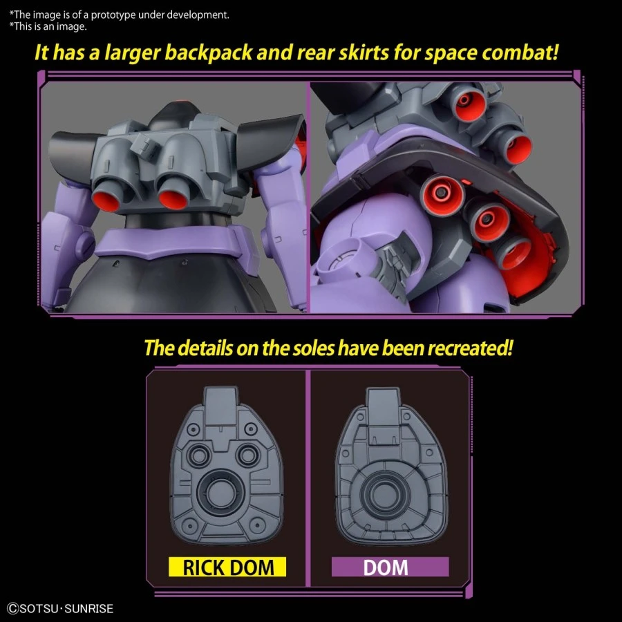 Bandai Master Grade MG 1/100 Mobile Suit Gundam MS-09R Rick Dom 4 Bandai Master Grade MG 1/100 Mobile Suit Gundam MS-09R Rick Dom - Image 4