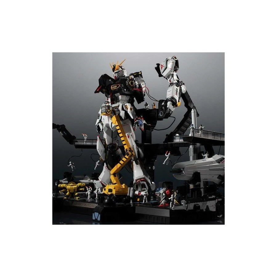 Bandai Metal Structure Mobile Suit Gundam RX-93 Nu Gundam Option Parts Londo Bell Engineers Set 2 Bandai Metal Structure Mobile Suit Gundam RX-93 Nu Gundam Option Parts Londo Bell Engineers Set - Image 2