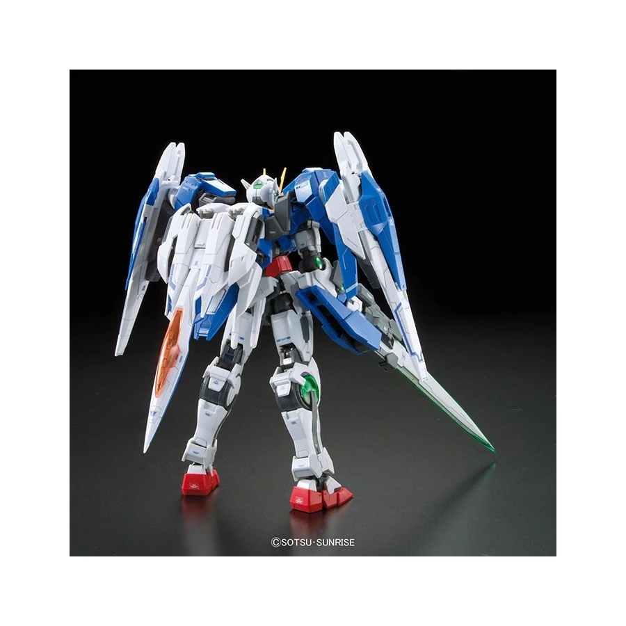 Bandai Real Grade RG 1/144 Mobile Suit Gundam GN-0000+GNR-010 00 Raiser 4 Bandai Real Grade RG 1/144 Mobile Suit Gundam GN-0000+GNR-010 00 Raiser - Image 4