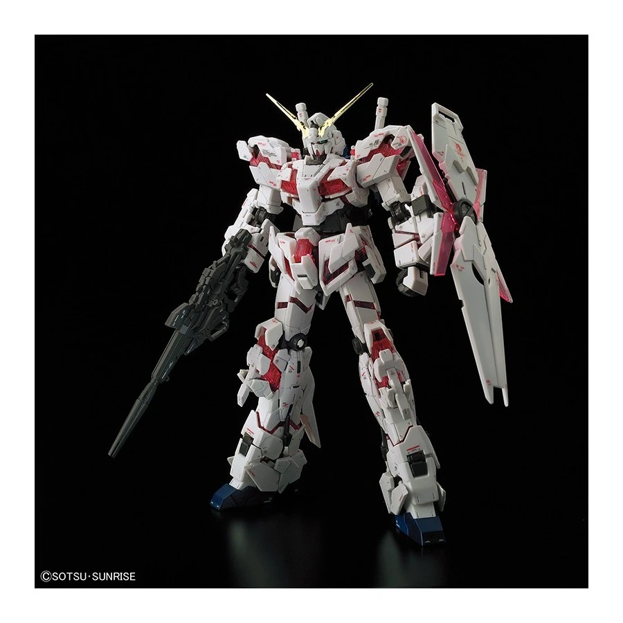 Bandai Real Grade RG 1/144 Mobile Suit Gundam RX-0 Unicorn Gundam Destroy Mode Full Psycho-Frame Prototype 1 Bandai Real Grade RG 1/144 Mobile Suit Gundam RX-0 Unicorn Gundam Destroy Mode Full Psycho-Frame Prototype