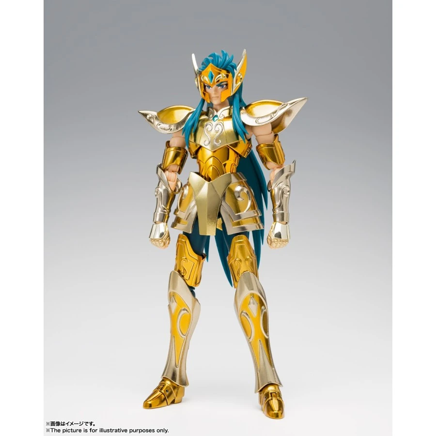 Bandai Saint Seiya Myth Cloth EX Gold Saint Aquarius Camus Revival Version 5 Bandai Saint Seiya Myth Cloth EX Gold Saint Aquarius Camus Revival Version - Image 5