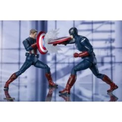 Bandai S.H. Figuarts Avengers Endgame Captain America CAP VS CAP Edition 15 Bandai S.H. Figuarts Avengers Endgame Captain America CAP VS CAP Edition -Negozio Funko bandai sh figuarts avengers endgame captain america cap vs cap edition 6